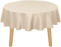 DWCN Round Tablecloth 70 Inch - Waterproof & Stain Resistant