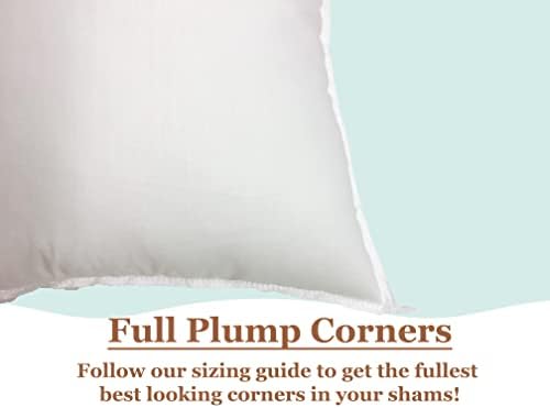 Pillowflex Premium Polyester Pillow Insert - 20x20 Soft Decorative