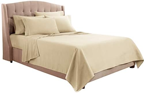 Clara Clark Full Sheets, 6 Piece Set - Hotel Luxury Bed Sheets, Super