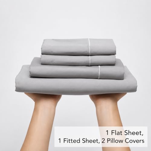 100% Sateen Cotton Sheets King Bed Sheets Premium 1000 TC Bedding
