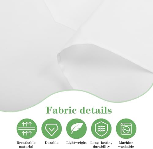 12 Pack White Aprons Bulk, Unisex Bib
