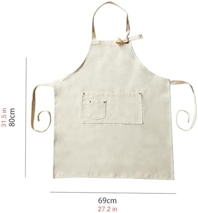 2 Pack Kitchen Cooking Aprons with Pockets for Men Women Canvas