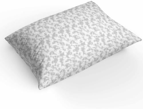 Duvet Cover Queen Size, Gray Florals 3-Piece Bedding Quilt/Comforter