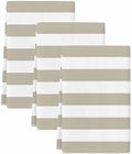 LooPoP Kitchen Towels Set of 3 Classical Stripe Dish Towels and