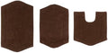 TRP Quick Dry Super Absorbent Tufted 100% Cotton Bathroom Rugs Sets