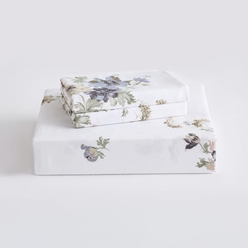 100% Cotton Duvet Cover King Size Vintage Floral Duvet Cover Set with