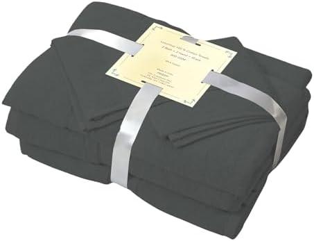 COZY TRENDS 6-Piece Premium Towel Set, 2 Bath Towels, 2 Hand Towels