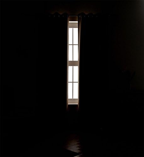 MIUCO Blackout Curtains Room Darkening Curtains Textured Grommet