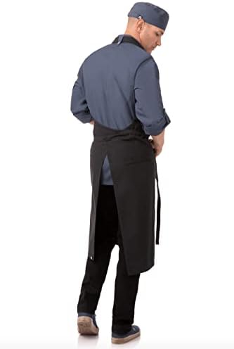 Chef Works Unisex Rockford Chefs Bib Apron