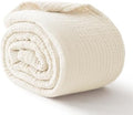 100% Cotton Muslin Blankets for Adults, 6-Layer Large Throw, 50 x 70