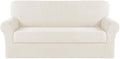 Turquoize Stretch Sofa Slipcover 2 Pieces Sofa Cover Couch Cover for 3