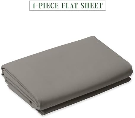 Luxury Flat Sheet on Amazon Elegant Comfort Wrinkle-Free 1500 Premier