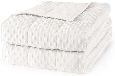 Mr. Sandman Weighted Blanket for Adults, Queen Size 20 lbs