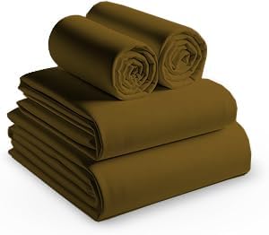 4 Piece 100% Egyptian Cotton Twin XL Size Sheet Set 1000 Thread Count