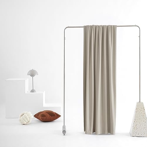 MUMFAS 102 Inch Back Tab Velvet Curtains for Living Room Dining Room 2