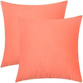 Set of 2 Comfortable Throw Pillow Cover for Bedding, Decorative Accent