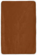 Brown Plush Throw Blankets for Bed Couch and Living Room Suitable