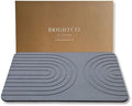 (30x17in) BrightCo XL Stone Bath Mat – Quick Dry Diatomaceous Earth
