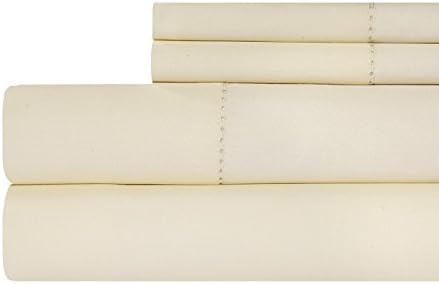 Cotton Bed Sheets Set - Hemstitch Bedsheet 500 Thread Count 100%