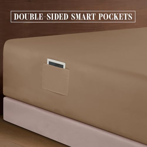 Elegant Comfort 4-Piece Bed Sheet Set - Luxury Bedding 1500 Premium