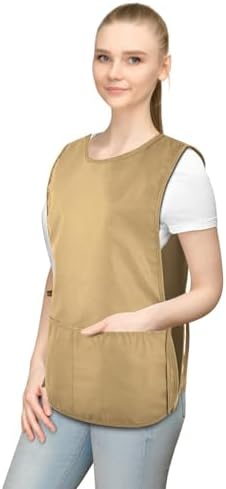 TFTAFAN Cobbler Apron Unisex Waterproof Apron with 2 Deep Pockets Art