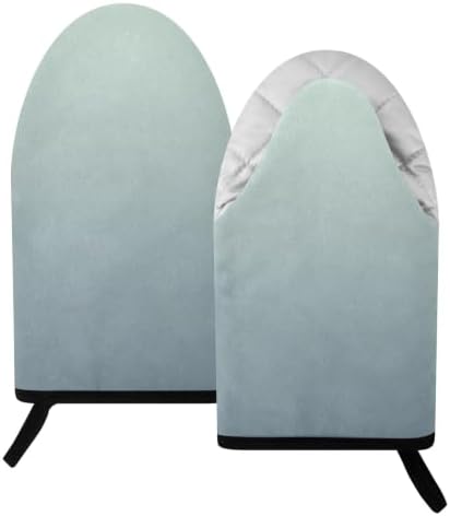 Grey Gradient Oven Mitts and Pot Holders Set 2 Pack