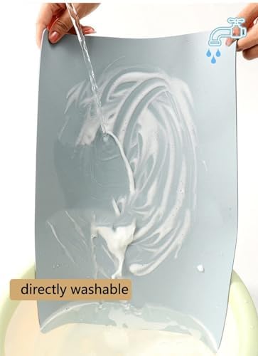 Table Mats, Placemats Washable Heat Resistant Faux Leather Multicolor