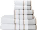 Great Bay Home Decorative Bath Sheet Set - Luxury Cotton 6 Piece Bath