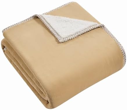 Brooklyn Loom Super Soft Braided Ivory 50x70 Throw
