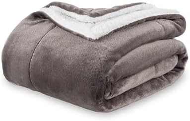 Berkshire Blanket-Sherpa Fleece Blanket, Warm and Soft Loftmink