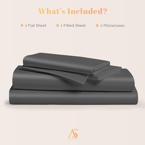 100% Egyptian Cotton Sheets King Size - 800 Series Elite Collection