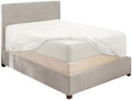 Hearth & Harbor Extra Deep Pocket California King Fitted Sheet, White