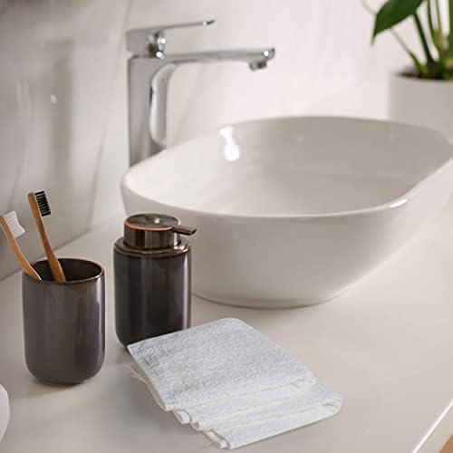 100% Cotton Washcloths 60 Pack (12x12 Inches) Soft, Highly Absorbent