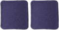 TEHAUX Thickened Kitchen Tea Towels 2pcs Set Blue Cotton-Linen