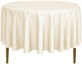 Lann's Linens - 90" Round Premium Tablecloth for