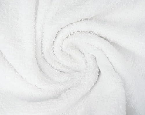 CH White Bath Towels Bulk Pack of 60 (22x44 Inches) – Pure Cotton