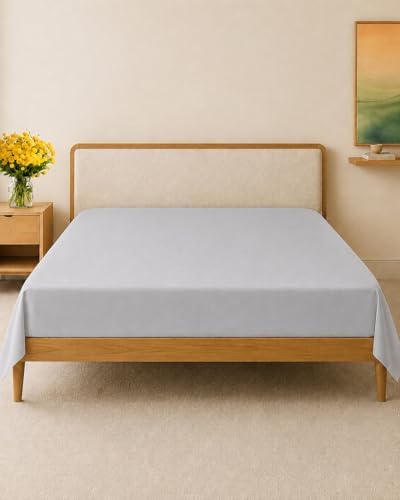 Luxury 100% Egyptian Cotton Full XXL Size 1PC Flat Sheet Only- 600TC