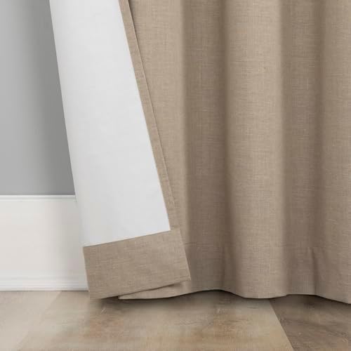 Sun Zero Treviso Linen Magnetic Closure 100% Total Blackout Back