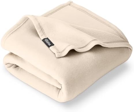 Bare Home Polar Fleece Blanket (King, Sand)