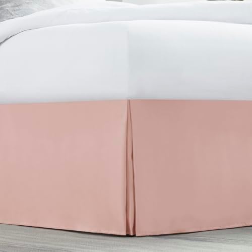 Nestl Taupe Bed Skirt Queen Size - Queen Bed Skirt 14 Inch Drop