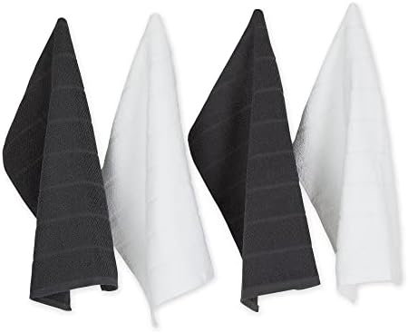 DII Basic Chef Collection, Assorted Terry Kitchen Towel Set, Dishtowel