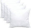 Obruosci Luxury Pillow Inserts, Pack of 4, 20 x 20 inches