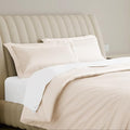 Carressa Linen Oversized King Duvet Cover - 100% Egyptian Cotton