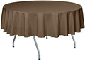 Ultimate Textile 72-Inch Round Polyester Linen Tablecloth, Toast