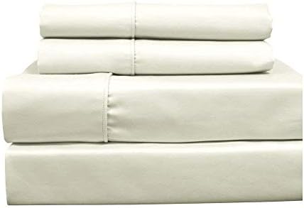 Royal Hotel Split King Sheets Set, 650 Thread Count Cotton Blend