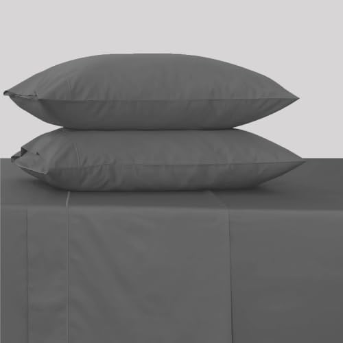 Feather & Stitch 100% Cotton Sateen 500 TC King Size Bed Sheet Set