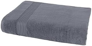Milara Oversized Turkish Cotton Bath Sheet, Anthracite, 700 GSM, 35x70