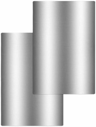 Grey White Hand Towels Set, Waffle Weave Kitchen Towels 2 Pieces, Gray