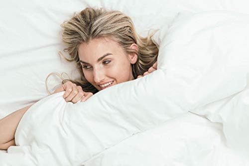 SLEEP-NEST Duvet Cover Queen, Brown and Taupe Reversible 1 Piece Duvet