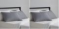 Amazon Basics Standard Pillowcases Set of 2 - Lightweight, Super Soft